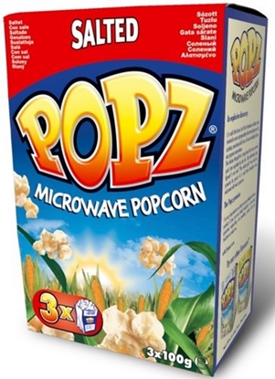 Picture of POPZ MICROWAVE POPCORN SALTED